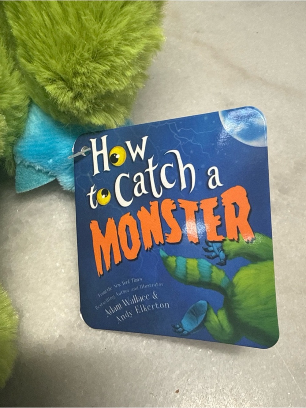 Kohl's Cares How To Catch A Monster Plush Stuffed Animal Stuffie And Book - Picture 4 of 6